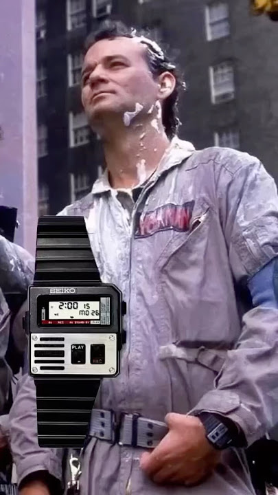 1984 – Ghostbusters: The team used the Seiko M516 “Voice Note”, a quirky gadget watch capable of recording audio.